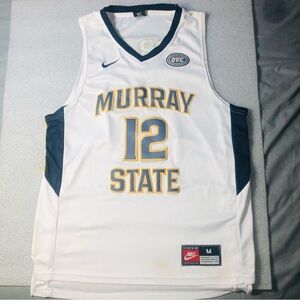 Ja Morant Nike College Jersey Men Size M White Ohio Valley NCAA OVC Basketball